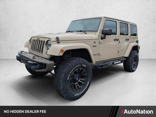 Mojave Sand Clearcoat 2016 Jeep Wrangler 75th Anniversary