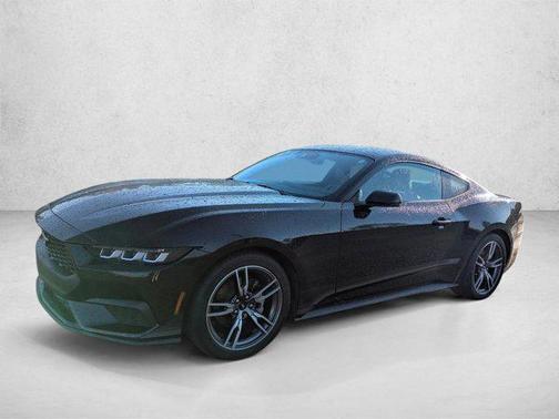 Shadow Black 2024 Ford Mustang EcoBoost Premium