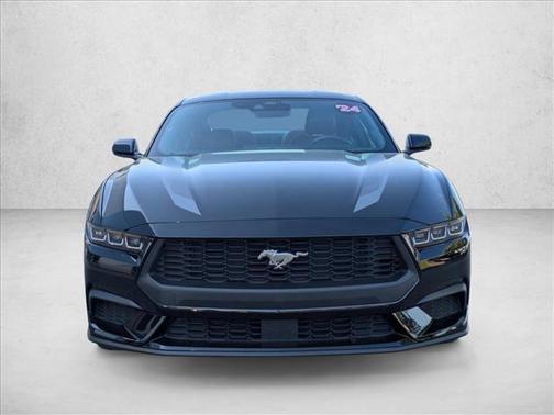 Shadow Black 2024 Ford Mustang EcoBoost Premium