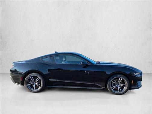 Shadow Black 2024 Ford Mustang EcoBoost Premium