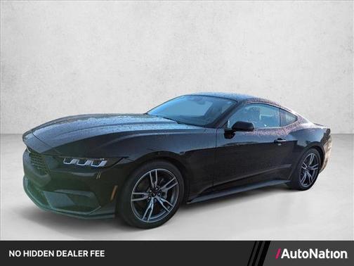 Shadow Black 2024 Ford Mustang EcoBoost Premium