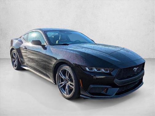 Shadow Black 2024 Ford Mustang EcoBoost Premium