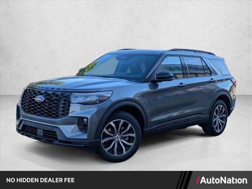 Carbonized Gray Metallic 2026 Ford Explorer ST-Line