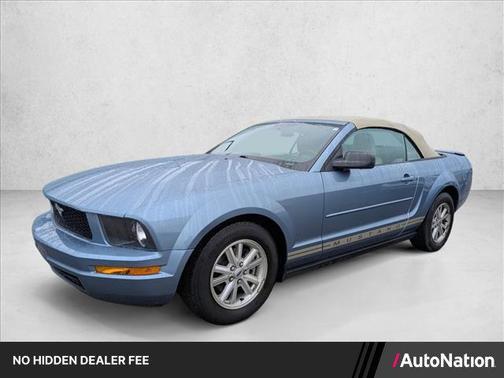 Vista Blue Metallic 2007 Ford Mustang Deluxe