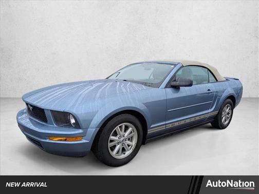 Vista Blue Metallic 2007 Ford Mustang Deluxe