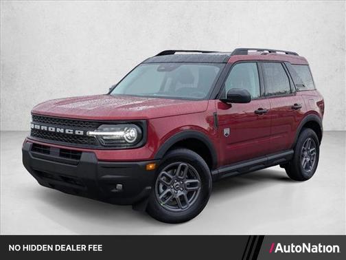 Ruby Red Metallic Tinted Clearcoat 2026 Ford Bronco Sport Big Bend