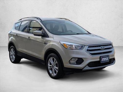 White Gold Metallic 2018 Ford Escape SE