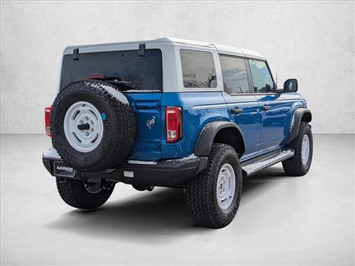 Velocity Blue Metallic 2026 Ford Bronco Heritage Edition