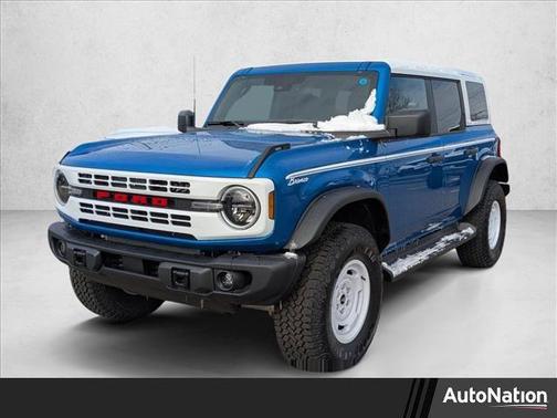 Velocity Blue Metallic 2026 Ford Bronco Heritage Edition