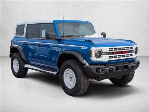 Velocity Blue Metallic 2026 Ford Bronco Heritage Edition
