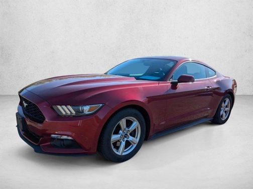Black 2015 Ford Mustang EcoBoost