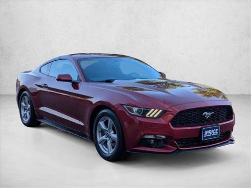 Black 2015 Ford Mustang EcoBoost