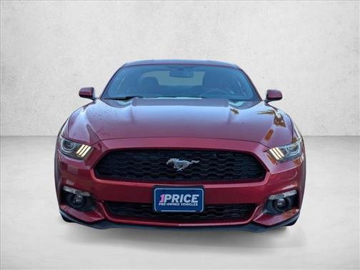 Black 2015 Ford Mustang EcoBoost