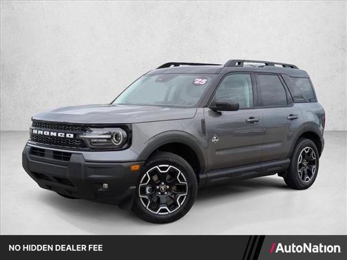 Carbonized Gray Metallic 2025 Ford Bronco Sport Outer Banks