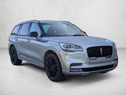 Silver Radiance Metallic Clearcoat 2023 Lincoln Aviator Reserve AWD