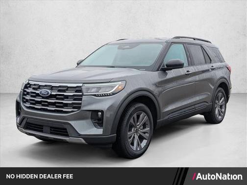 Carbonized Gray Metallic 2026 Ford Explorer Active