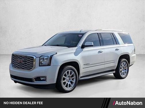 White Diamond Tricoat 2015 GMC Yukon Denali