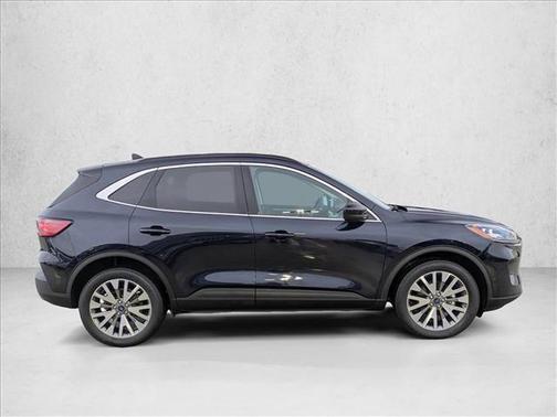 Antimatter Blue Metallic 2021 Ford Escape Titanium