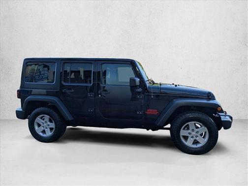 Black Clearcoat 2016 Jeep Wrangler Unlimited Sport