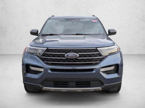 Blue Metallic 2020 Ford Explorer XLT