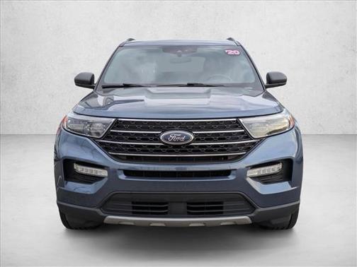Blue Metallic 2020 Ford Explorer XLT