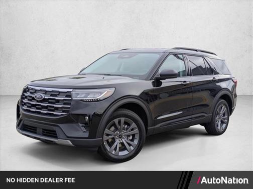 Agate Black Metallic 2026 Ford Explorer Active