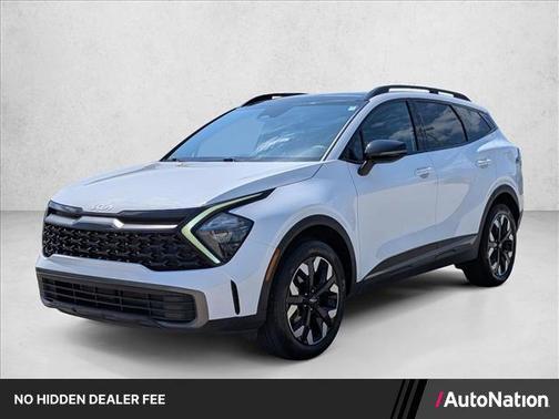 Glacial White Pearl 2023 Kia Sportage X-Line