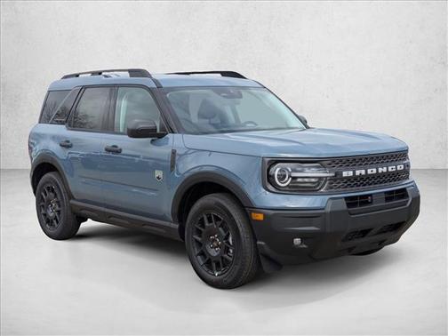 Azure Gray Metallic Tri-Coat 2025 Ford Bronco Sport Big Bend