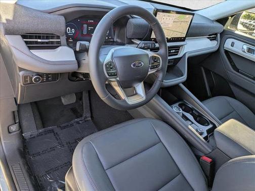 Space White Metallic 2026 Ford Explorer Active