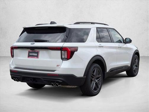 Star White Metallic Tri-Coat 2026 Ford Explorer ST