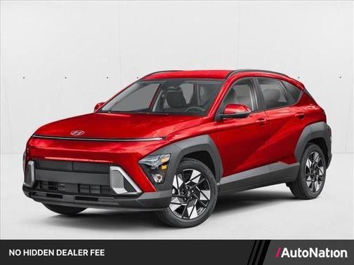 Ultimate Red Metallic 2025 Hyundai KONA SEL