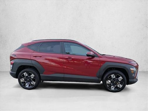 Ultimate Red Metallic 2025 Hyundai KONA SEL
