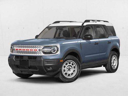 Azure Gray Metallic Tri-Coat 2026 Ford Bronco Sport Heritage