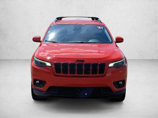 Spitfire Orange Clearcoat 2021 Jeep Cherokee Altitude