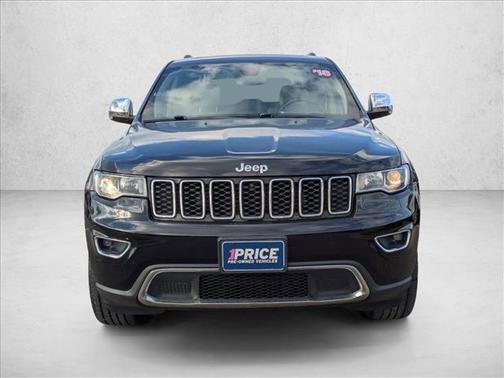 Diamond Black Crystal Pearlcoat 2018 Jeep Grand Cherokee Limited