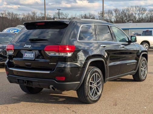 Diamond Black Crystal Pearlcoat 2018 Jeep Grand Cherokee Limited