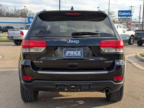 Diamond Black Crystal Pearlcoat 2018 Jeep Grand Cherokee Limited