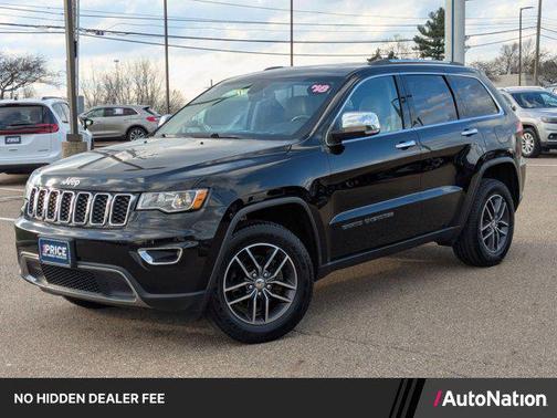 Diamond Black Crystal Pearlcoat 2018 Jeep Grand Cherokee Limited