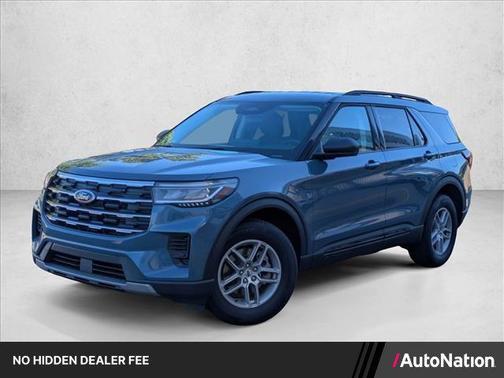Vapor Blue Metallic 2026 Ford Explorer Active