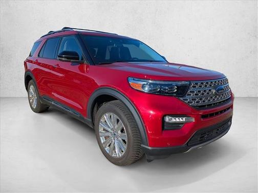 Rapid Red Metallic Tinted Clearcoat 2021 Ford Explorer Limited