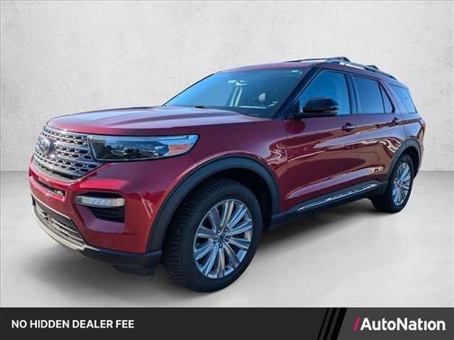 Rapid Red Metallic Tinted Clearcoat 2021 Ford Explorer Limited