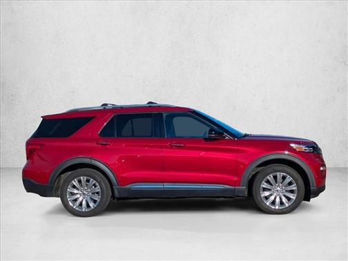 Rapid Red Metallic Tinted Clearcoat 2021 Ford Explorer Limited