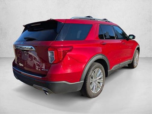Rapid Red Metallic Tinted Clearcoat 2021 Ford Explorer Limited