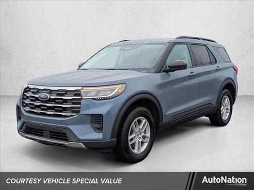 Vapor Blue Metallic 2026 Ford Explorer Active