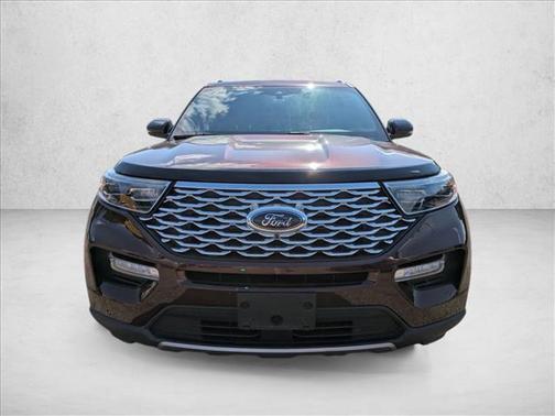 Rich Copper Metallic Tinted Clearcoat 2020 Ford Explorer Platinum