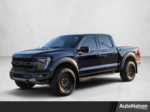 Antimatter Blue Metallic 2021 Ford F-150 Raptor