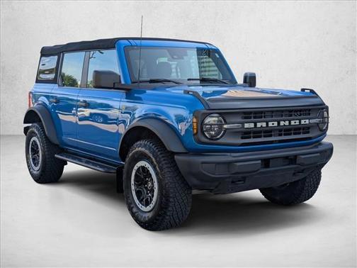 Velocity Blue Metallic 2022 Ford Bronco Base 4 Door Advanced 4x4