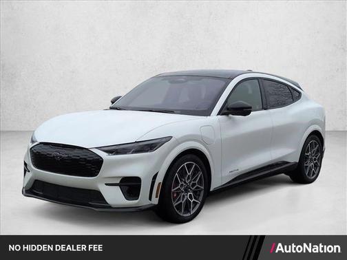 Star White Metallic Tri-Coat 2025 Ford Mustang Mach-E GT