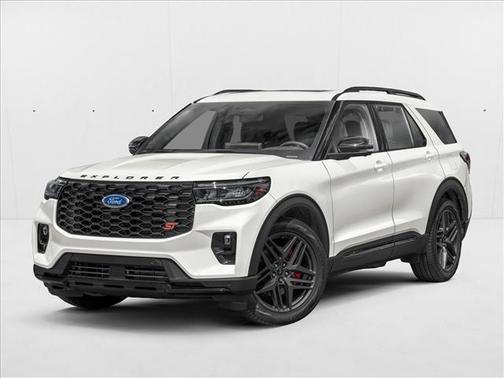 Star White Metallic Tri-Coat 2026 Ford Explorer ST