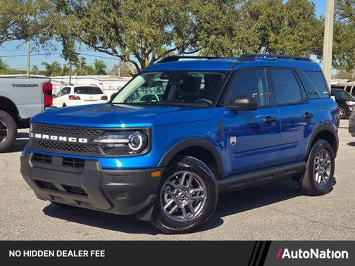 Velocity Blue Metallic 2026 Ford Bronco Sport Big Bend